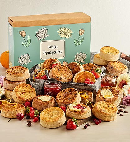 Mix & Match Super-Thick English Muffin Sympathy Bakery Gift - Pick 12